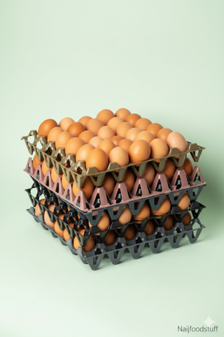 Crate of eggs