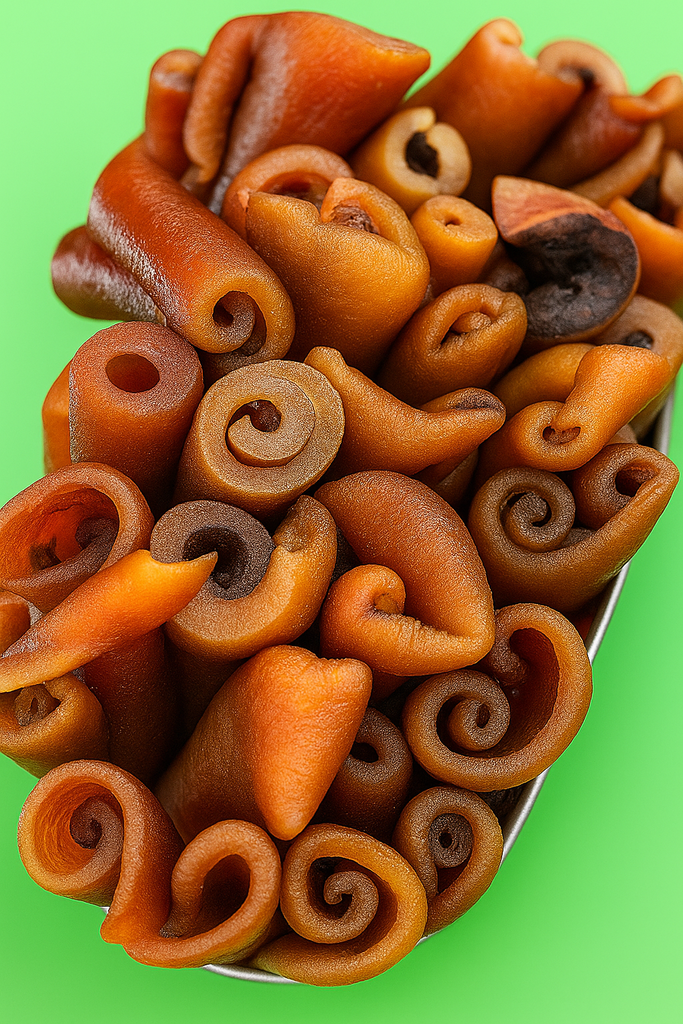 Brown Roasted Ponmo